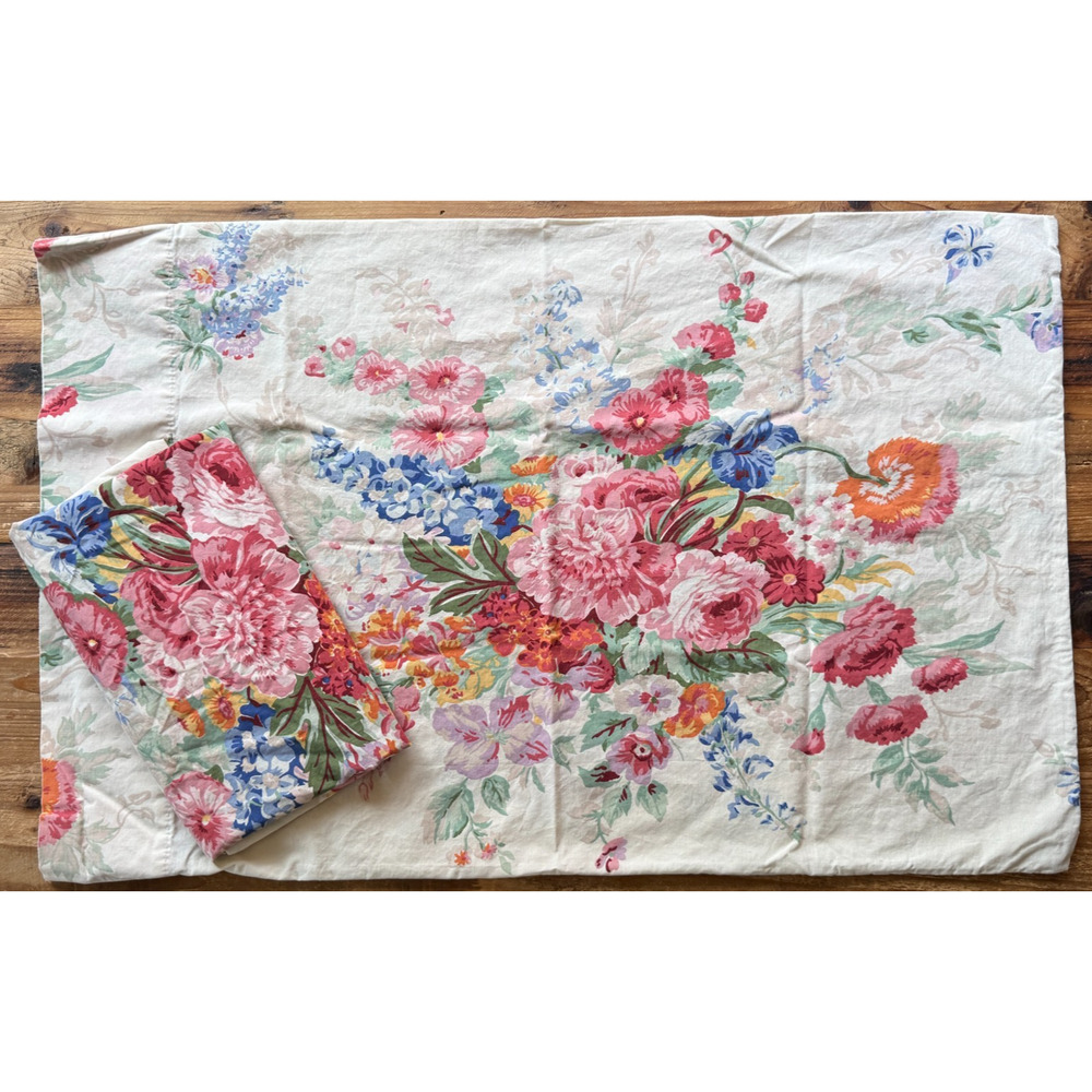 Pair (2) Ralph Lauren Southampton Beach House Standard Pillowcases Cottage READ